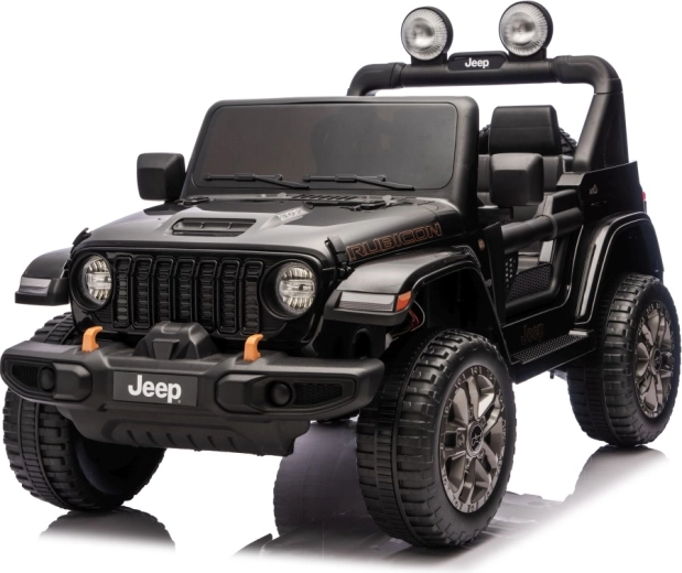 Elektryczny samochodzik Jeep Wrangler Rubicon lift czarny
