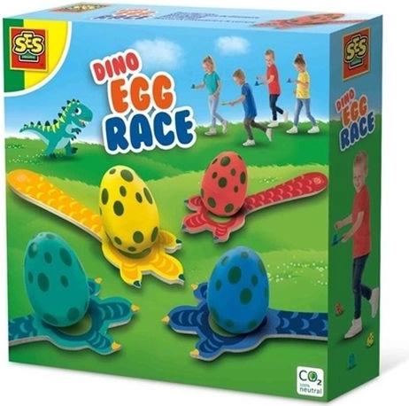 SES Creative Dino wyścig z jajkami