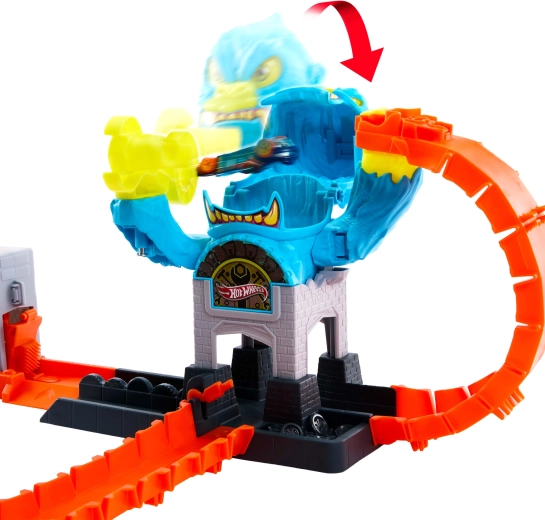 Wieża akcji z obrotowym elementem