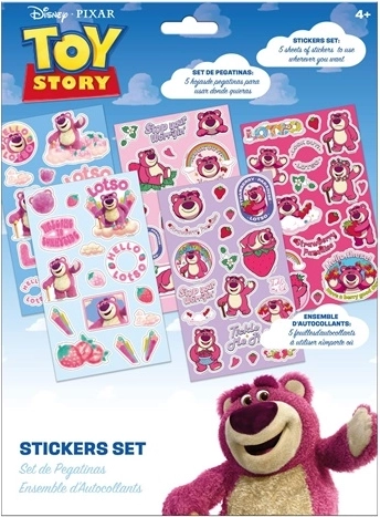 Zestaw naklejek Toy Story – Lotso (92 szt.)