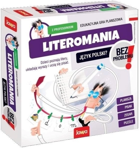 Gra z literowaniem z profesorem
