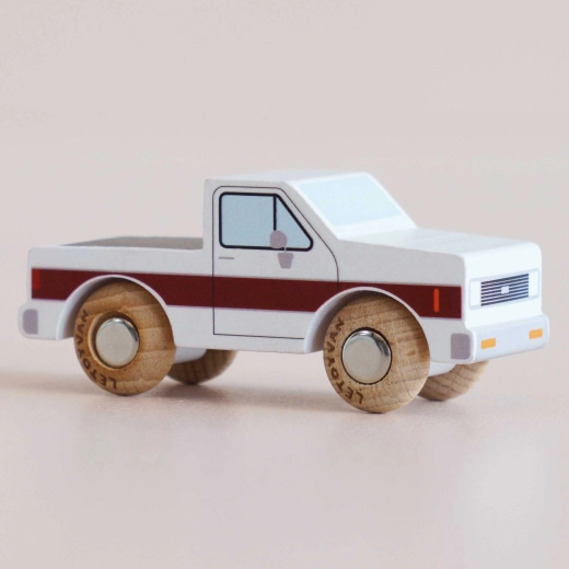 Le Toy Van drewniany samochodzik Charlie klasyczny pick-up