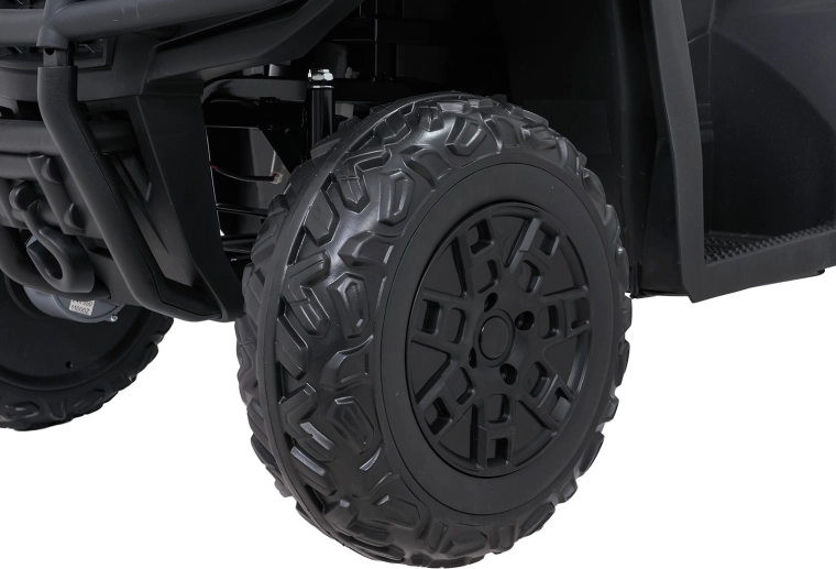 Miękkie koła EVA i tylne zawieszenie