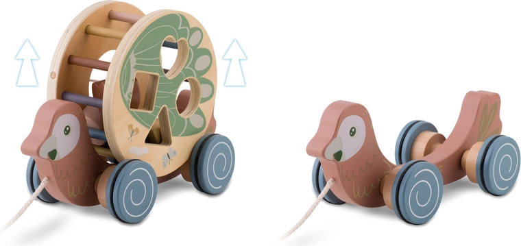 2 w 1: papuga + samodzielny sorter