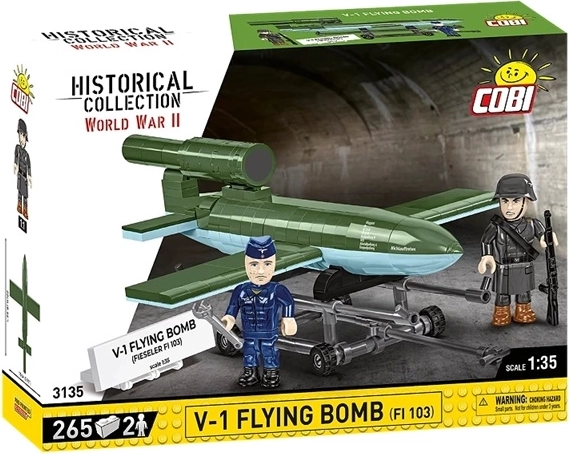 COBI WWII V-1 latająca bomba FI 103 zestaw konstrukcyjny 1:35 (265 elementów)