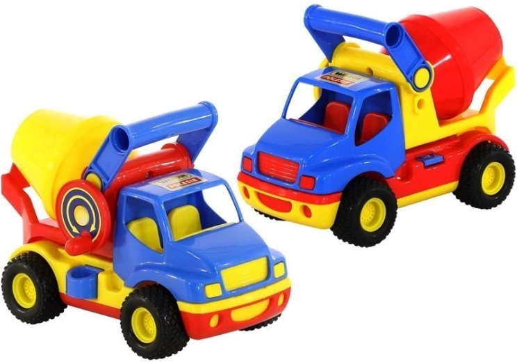 Plastikowe auto ConsTruck betoniarka 9692