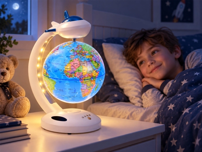 Lampka LED z 3 kolorami światła