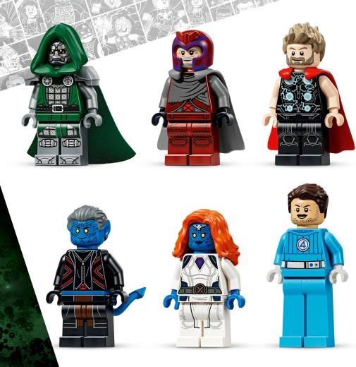 Sześć kultowych minifigurek Marvela