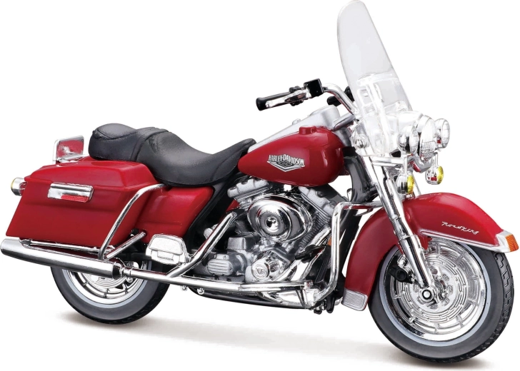 Maisto Harley-Davidson 1999 FLHR Road King 1:18 czerwony
