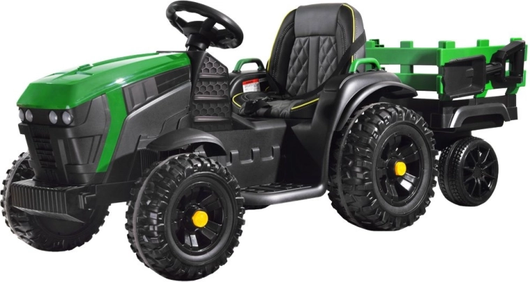 Traktor z odpinaną przyczepą