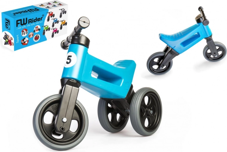 Jeździk Funny Wheels Rider Sport 2w1 dla dzieci – Niebieski