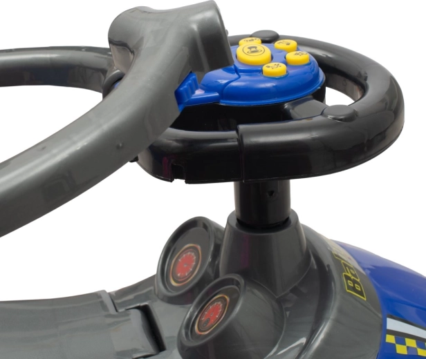 Interaktywna kierownica z muzyką i klaksonem