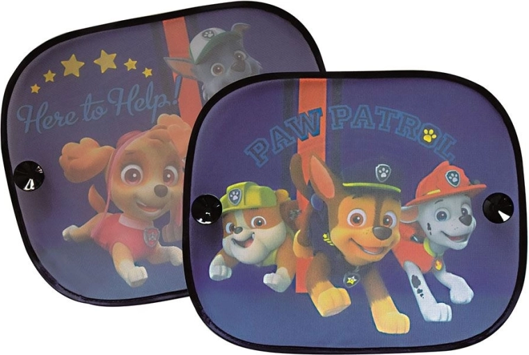 Osłony przeciwsłoneczne do samochodu Paw Patrol 2 szt.