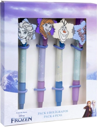 Zestaw 4 długopisów Frozen
