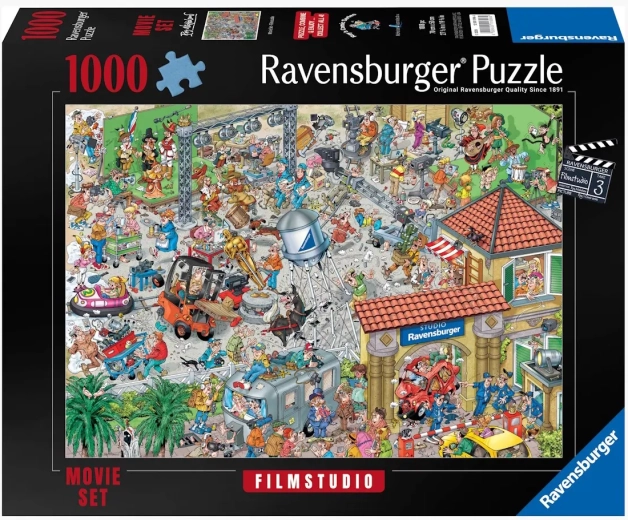 Puzzle Ravensburger Ray's Comic – studio filmowe 1000 elementów