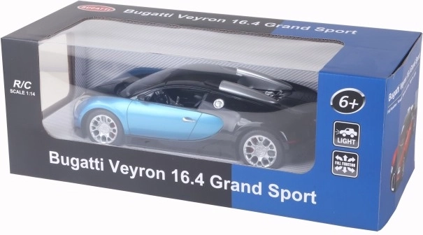 rc auto bugatti veyron 1:14 czerwone lub niebieskie