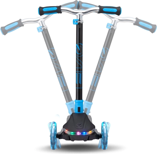 Stabilna trójkołowa konstrukcja z lean-to-steer