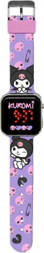 Cyfrowy zegarek LED Kuromi Hello Kitty