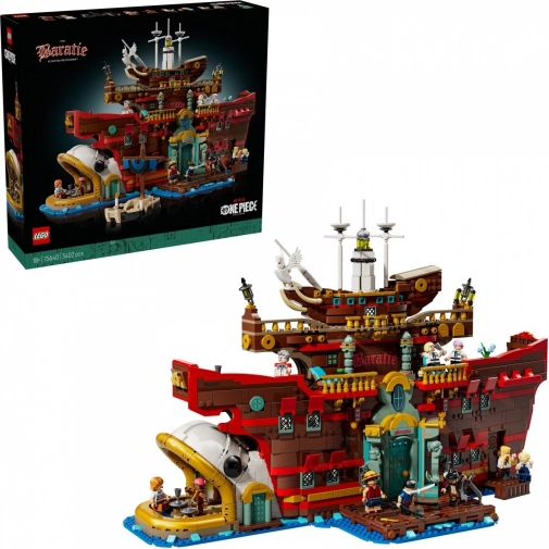 Lego ONE PIECE pływająca restauracja Baratie