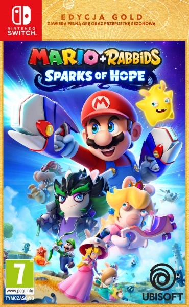 Nintendo Switch Mario + Rabbids Sparks of Hope Edycja Gold