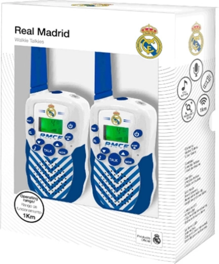 Dziecięce krótkofalówki Real Madrid