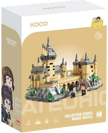 Klocki konstrukcyjne KOCO magiczny zamek 1132 elementy - 1 sztuka