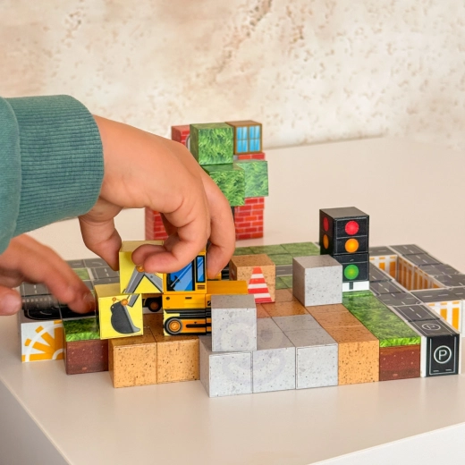 Magnetyczne łączenie do budowli 3D