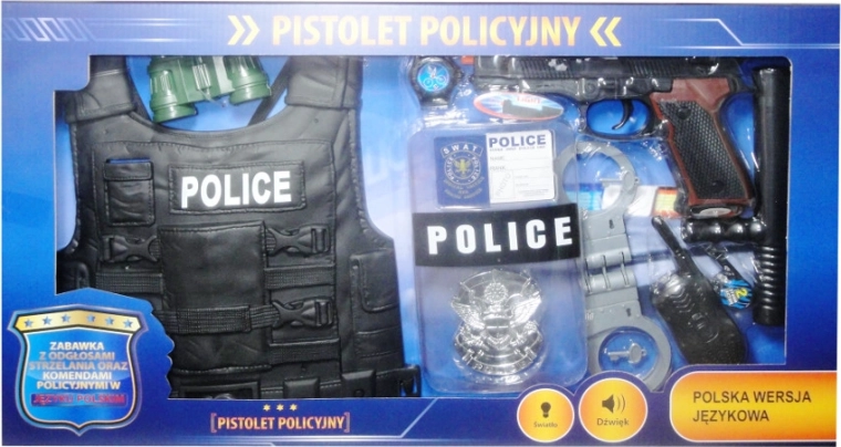 Zestaw policyjny z polskim modułem głosowym