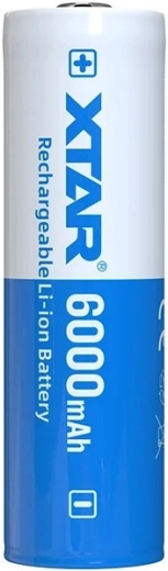 Akumulator Li-ion Xtar 21700 3,6 V 6000 mAh z zabezpieczeniem - 1 sztuka
