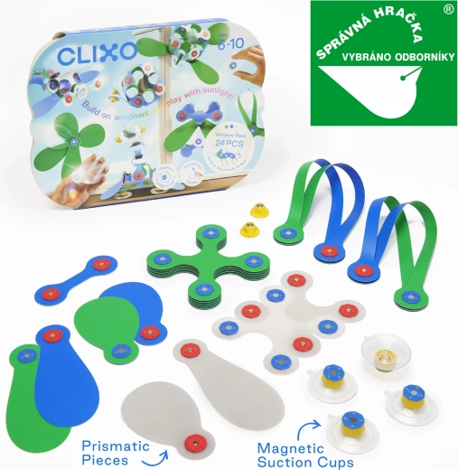 clixo window magnetyczna układanka 24 szt.