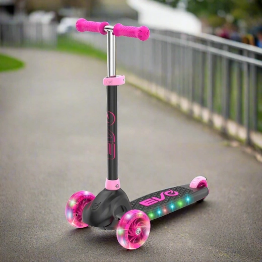 Kółka LED i podświetlane podwozie