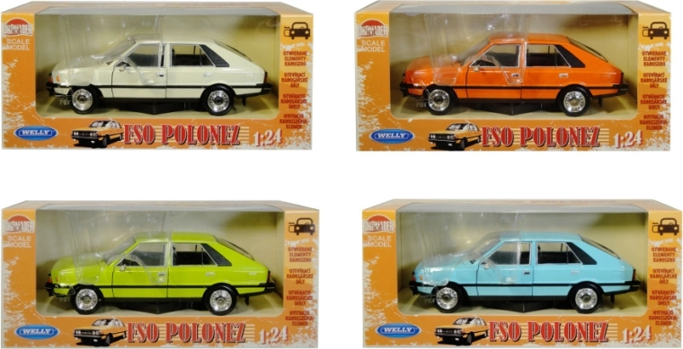 Welly Polonez 1:24 metalowy model FSO Polonez 1500 MR ’78