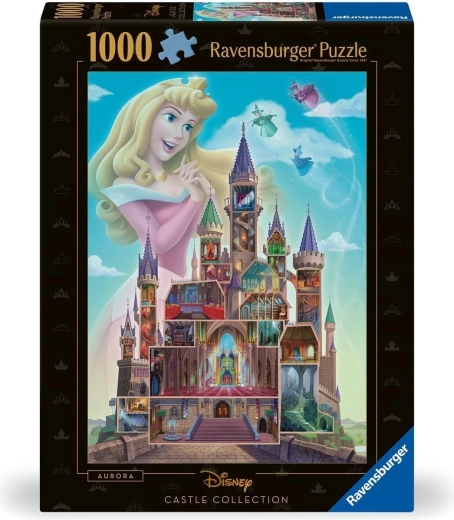 Puzzle Ravensburger Disney Castle Collection: Śpiąca Królewna 1000 elementów