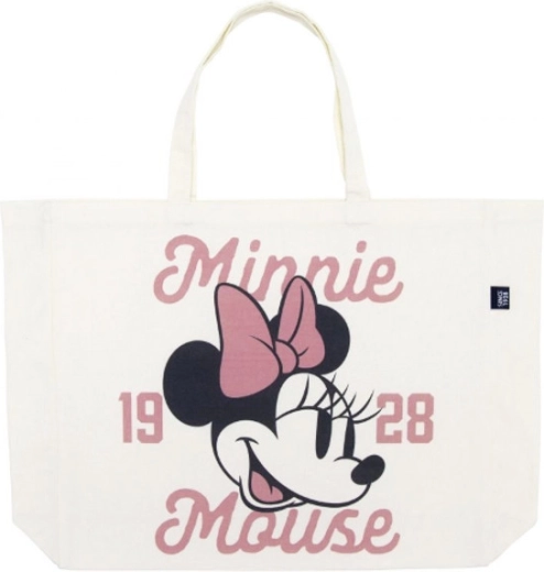 Bawełniana torba na zakupy Minnie Mouse 46 × 40,5 × 10 cm
