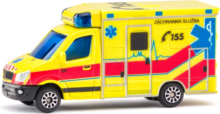 Maisto ambulans ratunkowy Republika Czeska ze światłami i dźwiękami