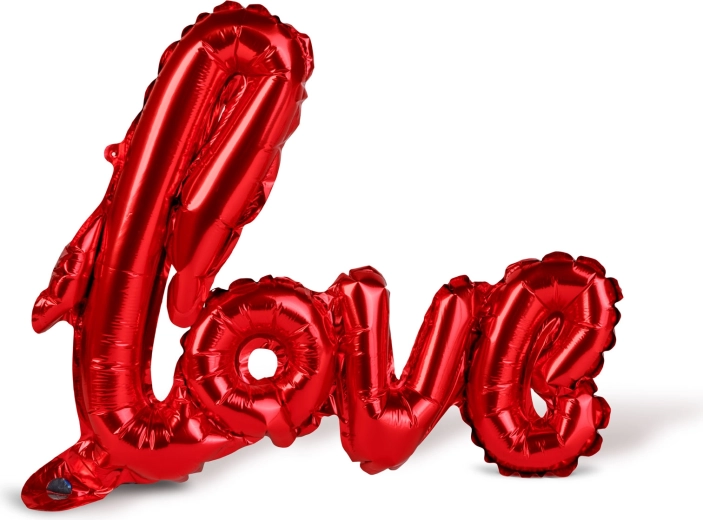Romantyczny napis LOVE