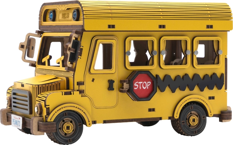 Autentyczny szkolny autobus PEANUTS