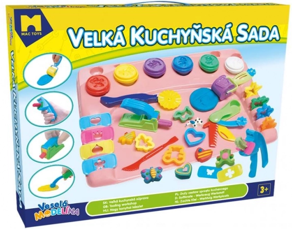 Modelo duży kuchenny zestaw z podkładką do modelowania