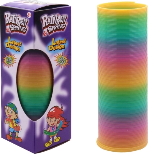 Plastowa sprężyna 15 cm dla dzieci
