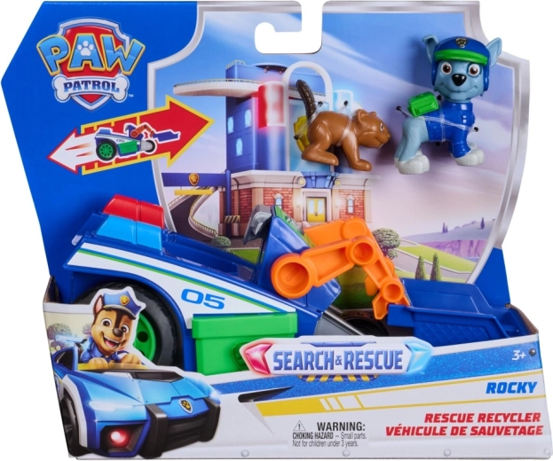 Psi Patrol pojazd ratunkowy Rocky z figurkami