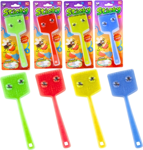 Gumowa dziecięca packa na muchy z celami