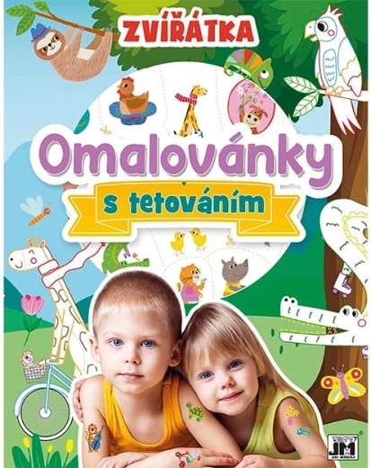 Kolorowanki ze zwierzątkami z tatuażami