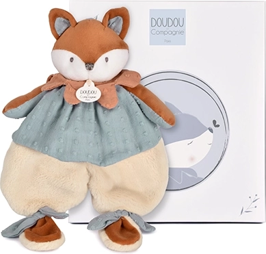 Zestaw prezentowy Doudou – pluszowy przytulaczek Lis Timo 29 cm