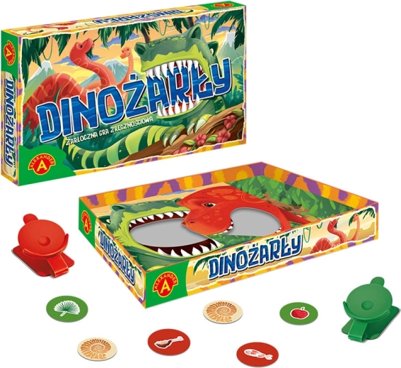 Alexander gra zręcznościowa Dinożercy Katapulty