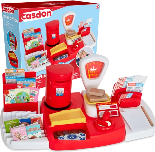 Poczta dla dzieci Casdon z wagą i akcesoriami