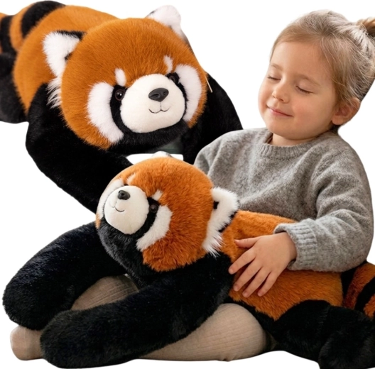 Woopie obciążeniowa pluszowa panda ruda 65 cm 2,5 kg