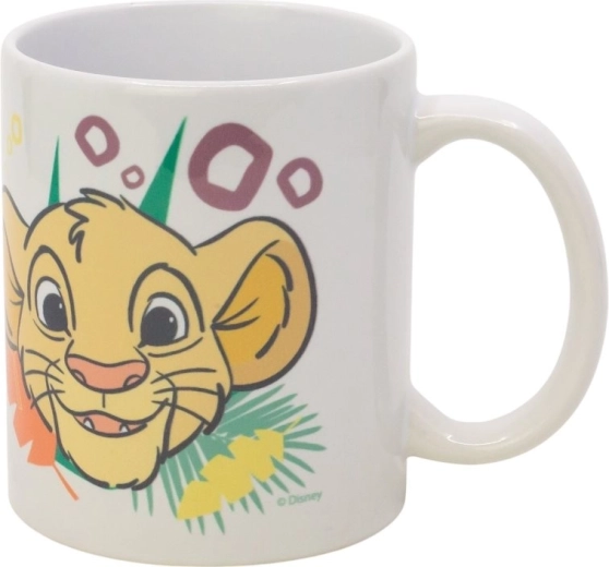 Ceramiczny kubek 325 ml Król Lew – dżungla