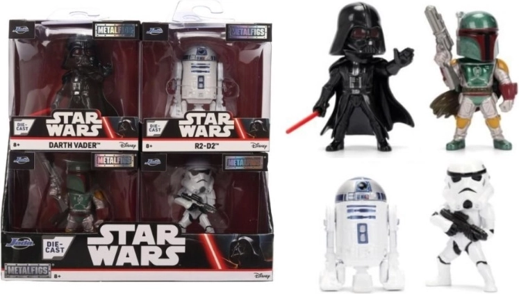 Jada Toys Star Wars kolekcjonerskie mini figurki 6,5 cm (asort. 4 szt.)