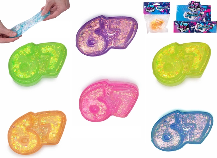 Zabawka antystresowa Six Seven – rozciągliwe cyfry 6 i 7