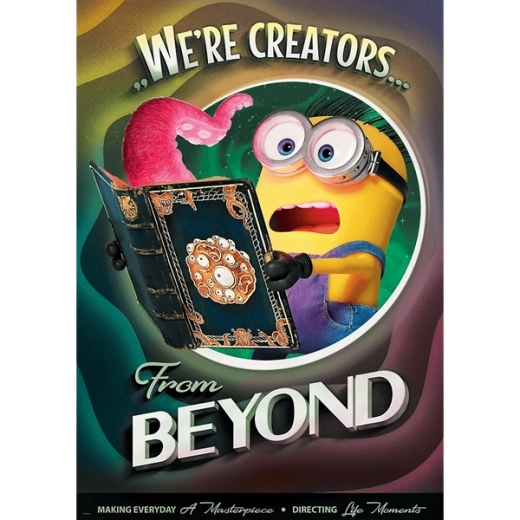 Filmowy motyw Minionki 3 w dużym formacie